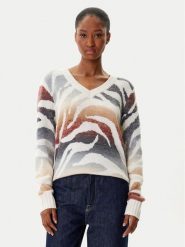 Desigual Sweter Wasilla 25WWJF21 Kolorowy Regular Fit. Swetry Desigual, l, bez wzorów, z syntetyku, bez ramiączek. Za 249.99 zł.