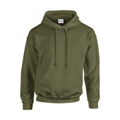 Bluza z kapturem Gildan Heavy Blend ®. Zielone bluzy z kapturem GILDAN, l, bez wzorów, z bawełny, z kapturem. Za 81.15 zł.