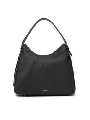 Calvin Klein Torebka Ck Sense Medium Shopper_Nylon K60K613128 Czarny. Czarne torebki klasyczne Calvin Klein, bez wzorów, z nylonu, bez dodatków. Za 349.99 zł.
