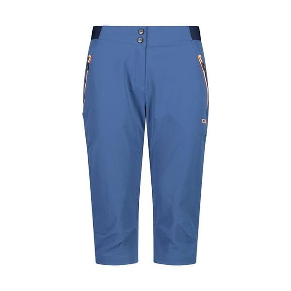 Spodnie damskie turystyczne CMP 3. Niebieskie spodnie materiałowe CMP, bez wzorów, sportowe. W wyprzedaży za 184.99 zł.