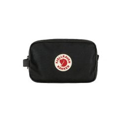 Saszetka Fjallraven Kanken Gear Bag - black. Czarne nerki i saszetki Fjällräven, bez wzorów, sportowe, bez dodatków. Za 129.99 zł.