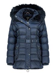 Canadian Peak Parka "Aimeraudeak" w kolorze granatowym rozmiar: XXL. Niebieskie płaszcze Canadian Peak, xxl, bez wzorów, z tkaniny, bez kaptura. Za 322.73 zł.