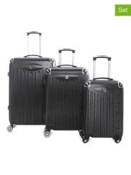 Geographical Norway 3-częściowy zestaw "Softless" w kolorze czarnym rozmiar: onesize. Czarne walizki Geographical Norway. Za 347.99 zł.