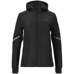 Bluza hybrydowa damska Endurance Princey PrimaLoft®. Czarne bluzy z kapturem Endurance, uniwersalny, z aplikacjami, z elastanu, bez kaptura, do biegania, primaloft. Za 449.99 zł.