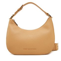 Torebka LOVE MOSCHINO. Brązowe torebki klasyczne Love Moschino, bez wzorów, klasyczne, bez dodatków. Za 519.99 zł.