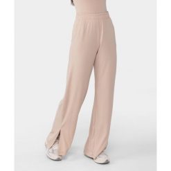 Spodnie wiskozowe Carpatree Cozy Leisure beżowe. Brązowe spodnie dresowe Carpatree, bez wzorów, z dzianiny, długie. W wyprzedaży za 199.99 zł.