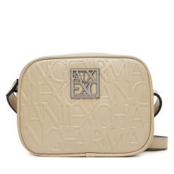 Torebka Armani Exchange. Brązowe listonoszki Armani Exchange, bez wzorów, bez dodatków. Za 479.99 zł.