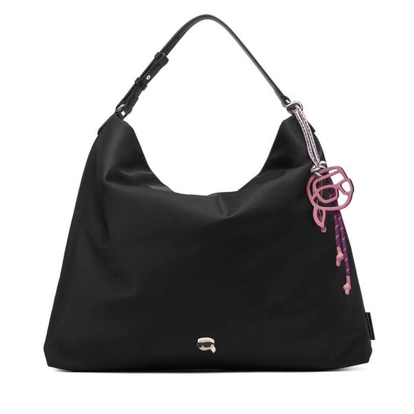 Torebka KARL LAGERFELD. Czarne torebki klasyczne KARL LAGERFELD, bez wzorów, klasyczne, bez dodatków. Za 579.99 zł.