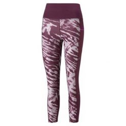 Legginsy Sportowe Damskie Puma run 5k 7/8 W Purpura. Legginsy Puma, bez wzorów, z poliesteru. Za 362.00 zł.