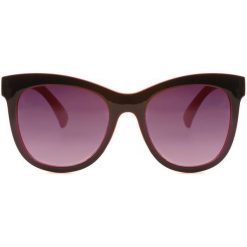 Czarno-Czerwone Okulary Exposes. Okulary przeciwsłoneczne marki Born2be. Za 39.99 zł.