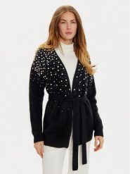 Marciano Guess Kardigan 4BGR13 5786Z Czarny Regular Fit. Czarne swetry Marciano Guess, xs, z aplikacjami, z syntetyku, bez ramiączek. Za 349.99 zł.