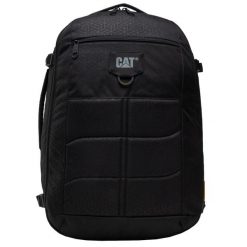 Plecak sportowo-turystyczny dla dorosłych Bobby Cabin Backpack pojemność 30 L. Czarne plecaki Caterpillar, bez wzorów, bez dodatków. Za 244.34 zł.