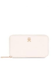 Tommy Hilfiger Duży Portfel Damski Iconic Tommy Large Za AW0AW16009 Écru. Portfele Tommy Hilfiger, bez wzorów, ze skóry. Za 179.99 zł.
