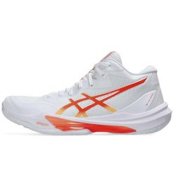 Buty Do Siatkówki Asics Sky Elite Ff Mt Damskie. Białe buty treningowe ASICS, bez wzorów, bez zapięcia, do siatkówki. Za 700.55 zł.