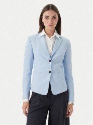 HUGO Marynarka Agonia 1 50539976 Niebieski Slim Fit. Niebieskie marynarki i żakiety Hugo, bez wzorów, z syntetyku, bez ramiączek. Za 899.99 zł.