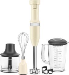 Blender ręczny przewodowy KitchenAid kremowy z akcesoriami 5 el. Blendery KITCHENAID. Za 869.00 zł.