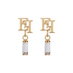Kolczyki Elisabetta Franchi. Żółte kolczyki Elisabetta Franchi, złote. Za 609.99 zł.