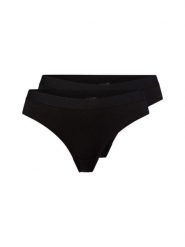 Snocks figi brazylijskie w 2-paku Kobiety Bawełna czarny, XL. Czarne figi Snocks, bez wzorów, z bawełny. Za 89.95 zł.