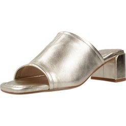 Sandały UNISA KEFIR LMT Złoty. Żółte sandały Unisa, bez wzorów, ze skóry, sportowe, bez obcasa, bez zapięcia. Za 461.99 zł.