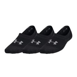 Skarpety treningowe damskie Under Armour Breathe Lite Ultra Low 3P. Czarne skarpetki Under Armour, bez wzorów. Za 69.99 zł.