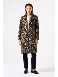 Garcia Płaszcz przejściowy w kolorze brązowo-beżowym rozmiar: S. Brązowe płaszcze Garcia, s, bez wzorów, bez kaptura. Za 426.99 zł.