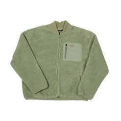 Kurtka DICKIES CENTRAL SHERPA Zielony. Zielone kurtki Dickies, bez wzorów, z tkaniny, bez kaptura. Za 511.33 zł.