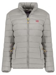 Geographical Norway Kurtka pikowana "Atikolor" w kolorze szarym rozmiar: L. Szare kurtki Geographical Norway, l, bez wzorów, bez kaptura. Za 143.56 zł.