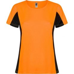 Damska Koszulka Sportowa Z Krótkim Rękawem Shanghai. Brązowe t-shirty sportowe ROLY, xl, bez wzorów, bez ramiączek, na jogę i pilates. Za 34.99 zł.