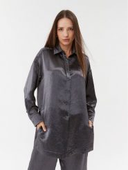 Max Mara Leisure Koszula Bacio 2331960136 Szary Regular Fit. Szare koszule Max Mara Leisure, bez wzorów, bez kołnierzyka, bez ramiączek. Za 719.99 zł.