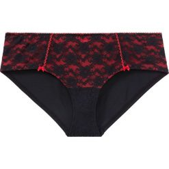 Figi "hipster" bonprix czarno-czerwony. Figi marki bonprix. Za 29.99 zł.