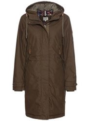 Camel Active Płaszcz przejściowy w kolorze ciemnobrązowym rozmiar: 38. Brązowe płaszcze Camel Active, bez wzorów, bez kaptura. Za 549.06 zł.