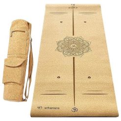 Mata do jogi korka Hi-tech 6mm +Torba z korka, 3 materiały dla większej wygody 5. Brązowe torby sportowe ACHAMANA, bez wzorów, z bawełny, na ramię, duże. Za 529.00 zł.