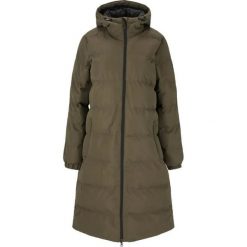 Parka dla kobiet Whistler Abella. Zielone płaszcze WHISTLER, bez wzorów, z materiału, eleganckie, z kapturem. Za 387.00 zł.