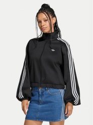 Adidas Bluza Lace Oversized Archive Track Top LG4279 Czarny Regular Fit. Czarne bluzy adidas, m, bez wzorów, z bawełny, bez ramiączek, bez kaptura. Za 399.99 zł.