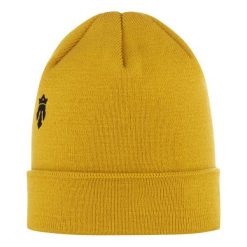 Czapka zimowa ocieplana Majesty Chimney mustardowa. Niebieskie czapki zimowe Majesty, bez wzorów. Za 89.00 zł.