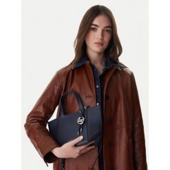 Torebka MICHAEL Michael Kors. Niebieskie shopper bag MICHAEL Michael Kors, bez wzorów, bez dodatków. Za 1,299.00 zł.