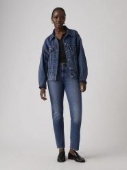 Levi's Dżinsy "501" - Regular fit - w kolorze niebieskim rozmiar: W26/L30. Niebieskie jeansy Levi's, l, z aplikacjami, klasyczne, z podwyższonym stanem. Za 231.61 zł.