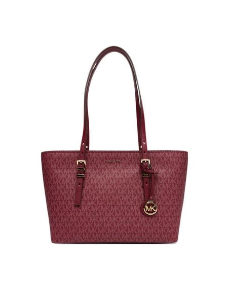MICHAEL Michael Kors Torebka Quinn 30T5GQNT2V Bordowy. Czerwone torebki klasyczne MICHAEL Michael Kors, bez wzorów, ze skóry, bez dodatków. Za 629.99 zł.