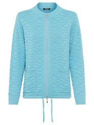 Olsen Kardigan w kolorze niebieskim rozmiar: 42. Niebieskie swetry Olsen, bez wzorów, bez ramiączek. Za 117.99 zł.