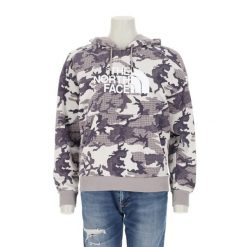 Second life - Damska szara bluza z kapturem TNF - Jak nowy. Szare bluzy The North Face, bez wzorów, bez ramiączek, z kapturem. Za 149.06 zł.