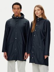 Rains Kurtka przeciwdeszczowa Unisex 12020 Granatowy Regular Fit. Niebieskie kurtki Rains, xs, bez wzorów, z syntetyku, bez kaptura. Za 249.99 zł.