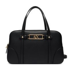 Torebka Armani Exchange. Czarne torebki klasyczne Armani Exchange, bez wzorów, klasyczne, bez dodatków. Za 629.99 zł.