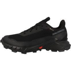 Buty do biegania damskie Salomon Alphacross 5 Gtx W. Czarne buty do biegania Salomon, bez wzorów, z gore-texu, bez zapięcia, do biegania, gore-tex. Za 796.00 zł.