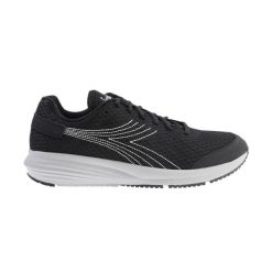 Buty biegowe damskie DIADORA FLAMINGO 7 W. Czarne buty do biegania Diadora, bez wzorów, bez zapięcia, do biegania. Za 109.99 zł.