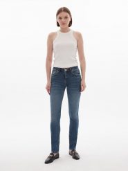 LTB Dżinsy "Aspen" - Slim fit - w kolorze niebieskim rozmiar: W27/L34. Niebieskie jeansy LTB, l, z aplikacjami, klasyczne. Za 79.40 zł.