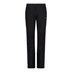 Spodnie narciarskie dla kobiet CMP Unlimitech. Brązowe spodnie narciarskie CMP, bez wzorów, narciarskie. Za 422.00 zł.