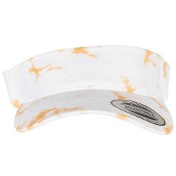Zakrzywiona Czapka Z Daszkiem Batik Dye. Białe czapki z daszkiem FLEXFIT, bez wzorów. Za 94.99 zł.