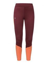 Schöffel Legginsy narciarskie "Rosskogel" w kolorze czerwono-pomarańczowym rozmiar: 40. Czerwone legginsy Schöffel, bez wzorów, z materiału, sportowe. Za 528.34 zł.