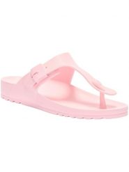 Japonki damskie Scholl Bahia Eva. Czerwone japonki Scholl, bez wzorów, z materiału, eleganckie. Za 169.99 zł.