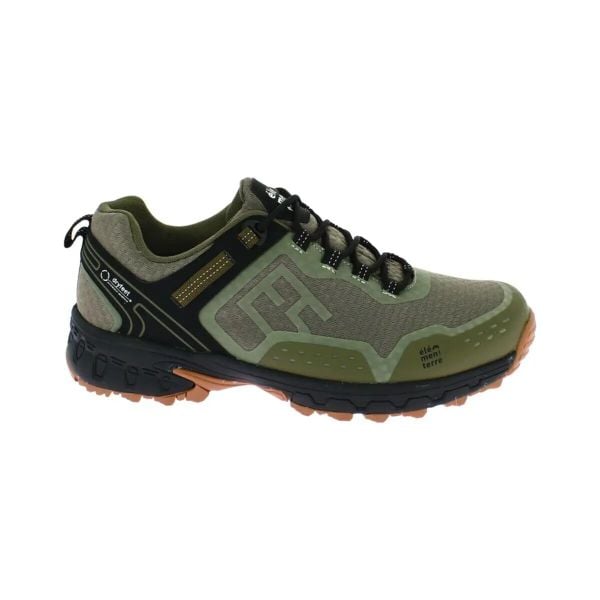 Buty trekkingowe Élémenterre Hedley EV. Zielone buty trekkingowe Elementerre, bez wzorów, z gumy, bez zapięcia, trekkingowe. Za 351.00 zł.
